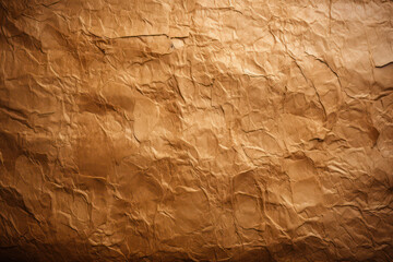 Fototapeta premium Close-up of Light Brown Kraft Paper Texture with Vignette Effect