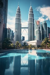 Obraz premium Most famous place in Malaysia.