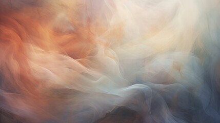  an abstract painting of a blue, orange, and white background.  generative ai