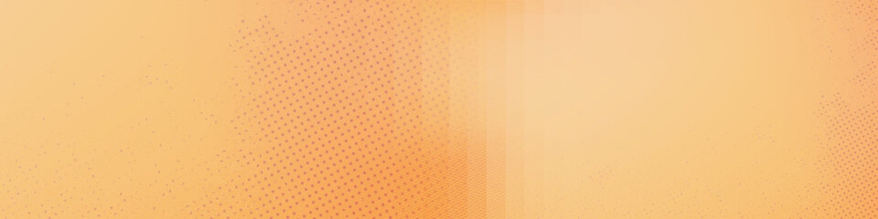 Orange background. Panorama backdrop illustration with copy space, usable for social media promotions, events, banners, posters, anniversary, party, and online web Ads