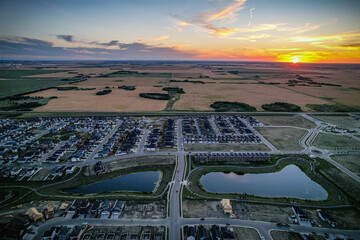 Kensington neighbourhood Aerial in Saskatoon