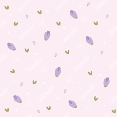 Lavender pattern design