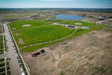 Brighton Aerial in Saskatoon, Saskatchewan, Canada