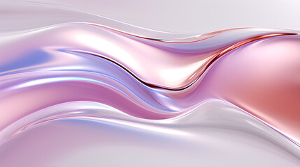 abstract liquid background, Splash of holographic liquid metal, Pearlescent Design liquid, white Background, Generative AI
