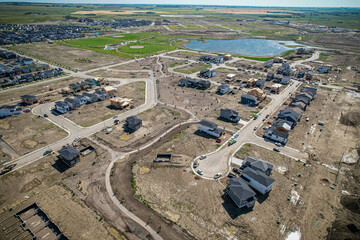 Brighton Aerial in Saskatoon, Saskatchewan, Canada