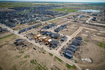 Brighton Aerial in Saskatoon, Saskatchewan, Canada