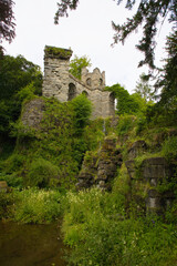 Fototapeta premium Aqueduct in Bergpark Wilhelmshöhe in Kassel, Germany