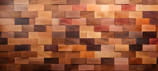 Cedar tree wood Parquet. Natural Cedar wooden parquet background texture image. Wooden texture background. Ai generated