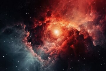 Obraz na płótnie Canvas Abstract outer space endless nebula galaxy background