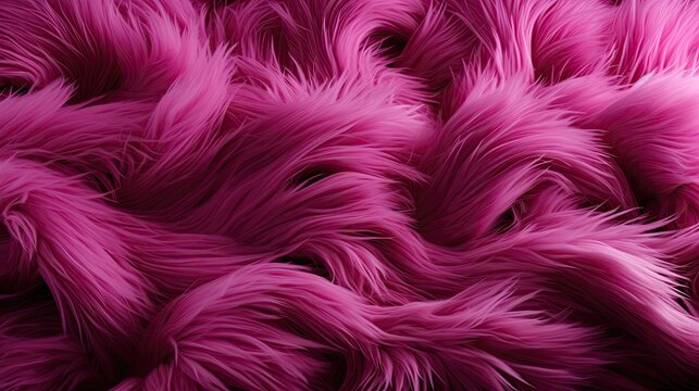 Pink Fur Background Stock Photo - Download Image Now - Fake Fur, Animal  Hair, Fur - iStock