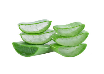aloe vera isolated on  transparent png