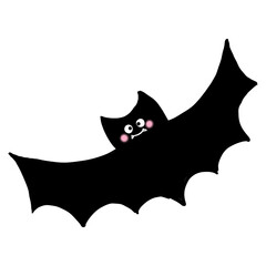 halloween pumpkin with bats