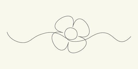 Flower logo. Flower illustration