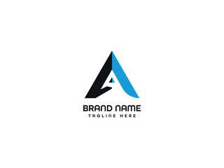 a modern letter logo