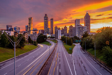 Obraz premium downtown Atlanta