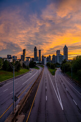 Fototapeta premium downtown atlanta