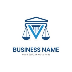 V letter law firm logo design,  V letter mark unique attorney and law firm logo/identity. V letter law, lawyer, legal, attorney, law firm logo vector eps. Alphabet V attorney