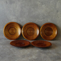 木製の小皿　木皿