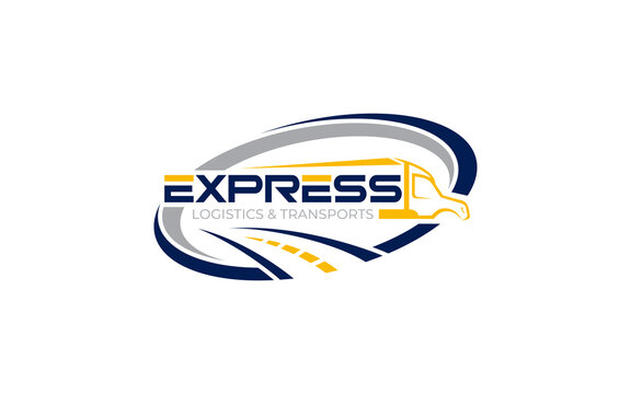 Illustration graphic vector of logistics and delivery services company logo design template