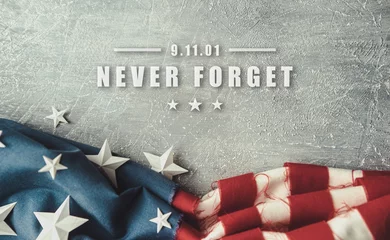 Foto op Plexiglas Never Forget Background for National Day Of Service And Remembrance and Patriot Day © HSNKRT