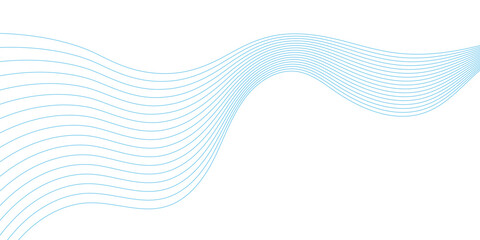 Abstract flowing wave lines. Design element for technology, science, modern concept background. vector eps 10