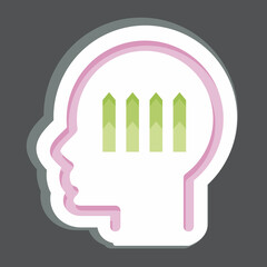 Icon Autism. related to Psychology Personality symbol. simple design editable. simple illustration