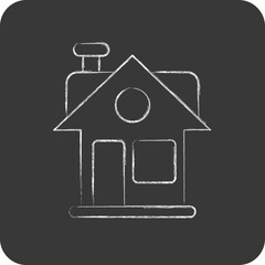 Icon House. related to Family symbol. simple design editable. simple illustration