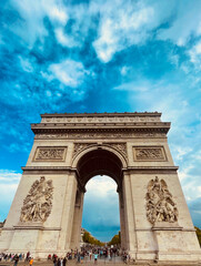 Fototapeta na wymiar Arco del Triunfo - Paris