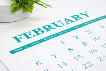 Calendar of the months of the year January, February, March, April, May, June, July, August,...