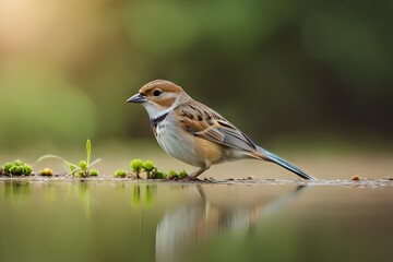 Fototapeta premium robin on a branch
