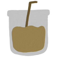 coffee in plastic cup