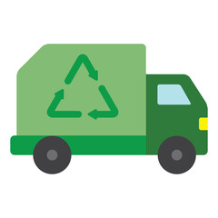 garbage truck icon