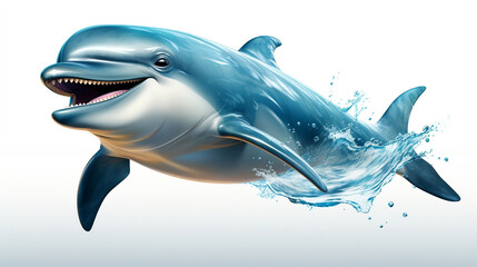 Obraz premium dolphin in the water