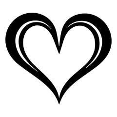 heart with a heart symbol