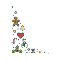 Digital png illustration of christmas icons with copy space on transparent background