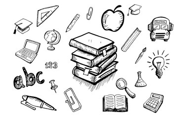 Digital png illustration of black abstract pattern on transparent background