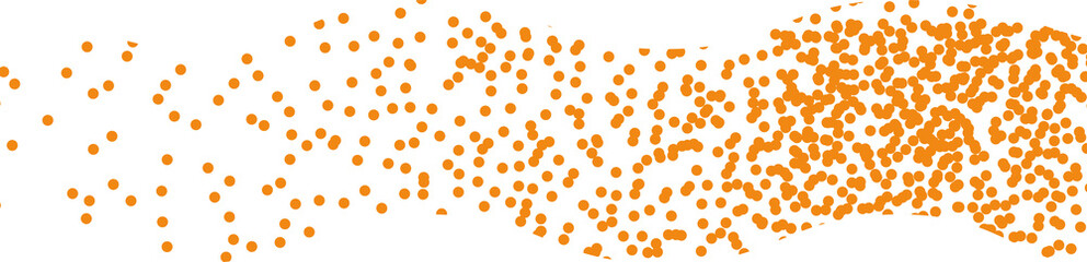 Digital png illustration of orange spots on transparent background