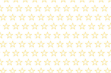 Digital png illustration of yellow stars on transparent background
