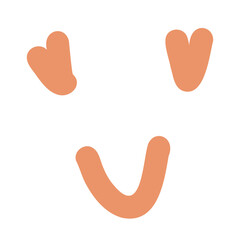 heart made of letters