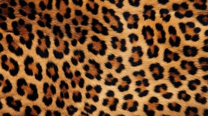 Leopard fur texture. Generative AI