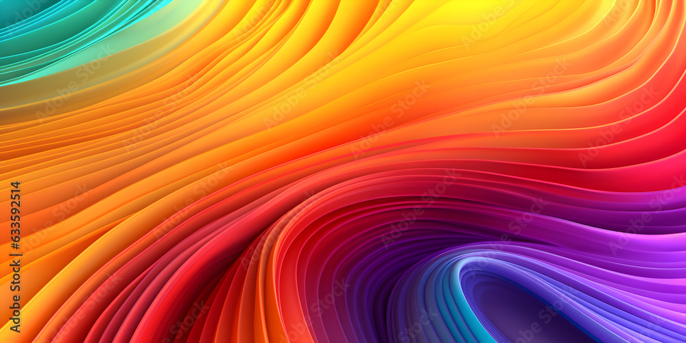 Poster colorful abstract rainbow web background