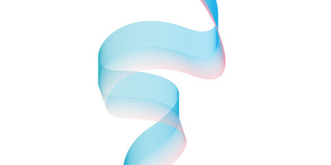 Abstract blend wave lines and technology background. Background lines wave abstract stripe design. White background, mesh abstract, vector soft blend.
