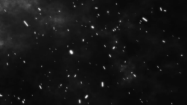 Smoke Particles Background. 