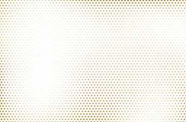 Halftone vector background. Monochrome halftone pattern. Abstract geometric dots background. Pop Art comic gradient black white texture. Design for presentation banner, poster, flyer, business card.	
