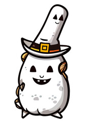Cute Halloween Pump King Vector