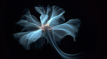 The Mesmerizing Beauty of the Blue Yuyang Flower in Full Splendor