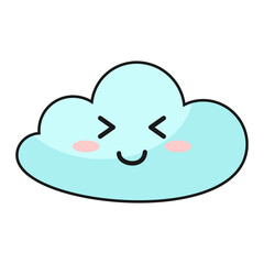 Cute Cloud Character