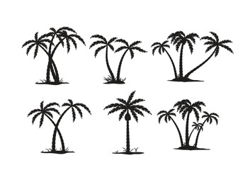 palm tree silhouette se