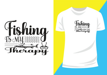 SVG Fishing t-shirt design for weekend forecast fishing with a chance of drinking quote vector design template.