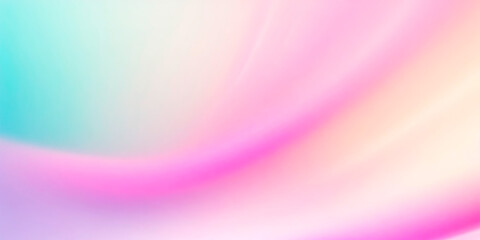 Obraz premium gradient background green and pink abstract wave pattern